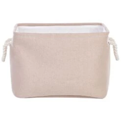 Beliani Mand DARQAB - Beige Polyester -Opslag Meubelwinkel 0865445294384c81a4389b49cd3a88dc