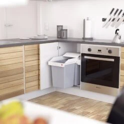 Hailo Multi-Box Duo L Inbouwprullenbak - 2x14L - Wit -Opslag Meubelwinkel 0ab021529e17420f8dea3d814a5ce3a6