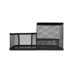 QUVIO Bureau Organizer Met Gaas - Zwart -Opslag Meubelwinkel 0dc244df095948b784754b8ad3396998