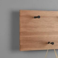 Trio Leuchten Kapstok Romy LED - 40 X 20 Cm - 5 Haken - Hout -Opslag Meubelwinkel 1000005898 0103