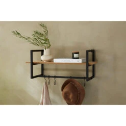 Lifa Living Victor Wandkapstok Naturel -Opslag Meubelwinkel 1000009680 0101