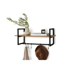 Lifa Living Victor Wandkapstok Naturel -Opslag Meubelwinkel 1000009680 0102