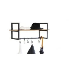 Lifa Living Victor Wandkapstok Naturel -Opslag Meubelwinkel 1000009680 0103