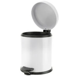 Cosy & Trendy Pedaalemmer - Wit - RVS - 3 L - 19 X 24 Cm 7 Cosy & Trendy Pedaalemmer - Wit - RVS - 3 L - 19 X 24 Cm -Opslag Meubelwinkel 1000010863 0101