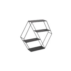 Lifa Living Wandrek Marbella Metaal, 58 X 51 X 11 Cm -Opslag Meubelwinkel 1000011727 0102