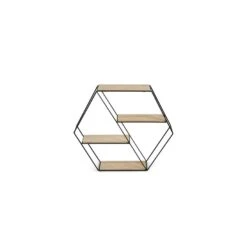 Lifa Living Wandrek Marbella Hout En Metaal, 58 X 51 X 11 Cm -Opslag Meubelwinkel 1000011732 0103