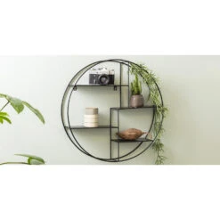 Lifa Living Wandrek Ronda Metaal, 55 X 11 X 55 Cm -Opslag Meubelwinkel 1000011734 0103