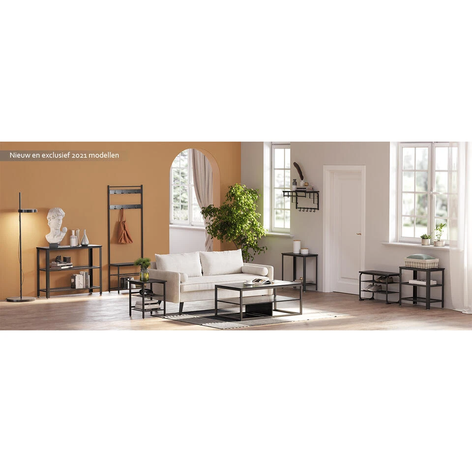 O'DADDY® Wandkapstok – Kapstok Met 5 Haken - 66x30x27cm - Donkergrijs 6 O'DADDY® Wandkapstok – Kapstok Met 5 Haken - 66x30x27cm - Donkergrijs - Afbeelding 4