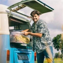 Q-line Opbergbox 45L Transparant Metaal 7 Q-line Opbergbox 45L Transparant Metaal -Opslag Meubelwinkel 1000014077 0102