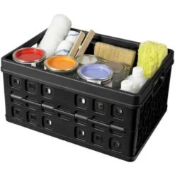 Square Vouwkrat 46L Zwart 8 Square Vouwkrat 46L Zwart -Opslag Meubelwinkel 1000014100 0110