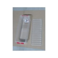 Q-line Opbergbox 9,5L Transparant Rood -Opslag Meubelwinkel 1000014162 0101