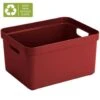Sigma Home Opbergbox 32L Burgundy -Opslag Meubelwinkel 1000014174