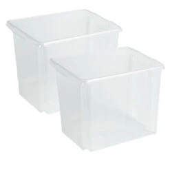 Nesta Opbergbox 45L Tranparant -Opslag Meubelwinkel 1000014189 0102