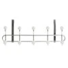 Items Kapstok - Deurhanger - Zilverkleurig - 10-haaks - 44 Cm -Opslag Meubelwinkel 1000017557