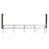 Items Kapstok - Deurhanger - Zilverkleurig - 5-haaks - 47 Cm -Opslag Meubelwinkel 1000017560