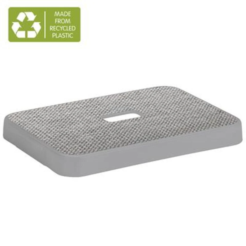 Sigma Home Deksel Stof Grijs - Opbergbox 5L 3 Sigma Home Deksel Stof Grijs - Opbergbox 5L