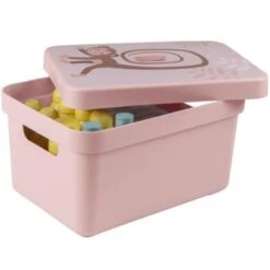 Sigma Home Deksel Aap Roze - Opbergbox 9L, 13L, 18L En 25L -Opslag Meubelwinkel 1000018214 0110