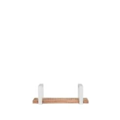 LABEL51 Wanddecoratie Slam Wandplank - Wit - Mangohout - M 5 LABEL51 Wanddecoratie Slam Wandplank - Wit - Mangohout - M -Opslag Meubelwinkel 1000028032 0101