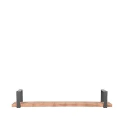 LABEL51 Wanddecoratie Slam Wandplank - Burned Steel - Mangohout - XXL 5 LABEL51 Wanddecoratie Slam Wandplank - Burned Steel - Mangohout - XXL -Opslag Meubelwinkel 1000028034 0101