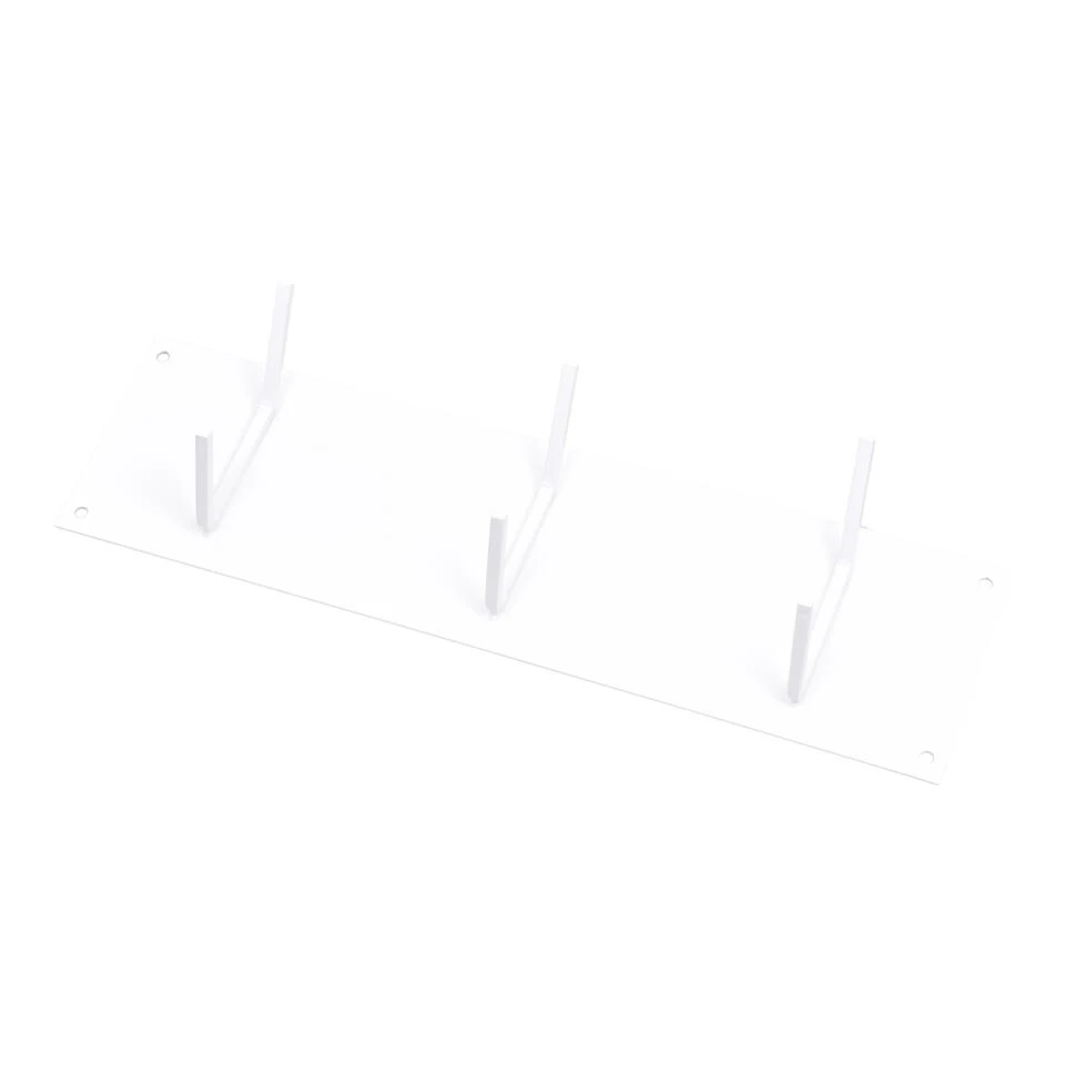 LOFT42 Factory Small Kapstok – Metaal - Wit – 6 Haken 4 LOFT42 Factory Small Kapstok – Metaal - Wit – 6 Haken - Afbeelding 2