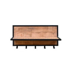 Brix - Kapstok Brix Caro - Mangohout En Gecoat Staal - 15x70x30 5 Brix - Kapstok Brix Caro - Mangohout En Gecoat Staal - 15x70x30 -Opslag Meubelwinkel 1000032912 0101