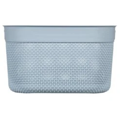 Curver Filo Mand L 18L Stone Blue -Opslag Meubelwinkel 1000038239 0101