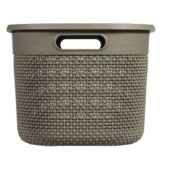 Curver Filo Mand L 18L Cappuccino -Opslag Meubelwinkel 1000038243 0103