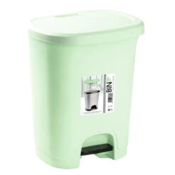 PlasticForte Pedaalemmer - Mintgroen - 8 L - 30 Cm