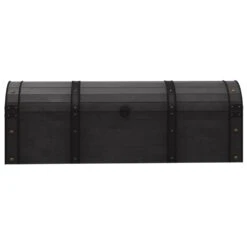 VidaXL Opbergkist Vintage Stijl 120x30x40 Cm Massief Hout -Opslag Meubelwinkel 1000039854 0102