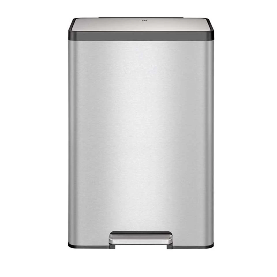 EKO EcoCasa II Prullenbak - 30 L - Mat RVS 4 EKO EcoCasa II Prullenbak - 30 L - Mat RVS - Afbeelding 2