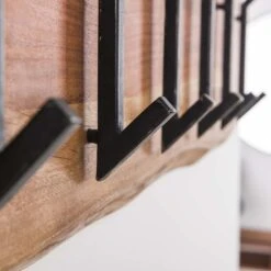 Hoyz - Kapstok Edge Met 12 Haken - Grijs - Wandkapstok 9 Hoyz - Kapstok Edge Met 12 Haken - Grijs - Wandkapstok -Opslag Meubelwinkel 1000042631 0103