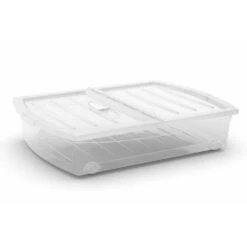 Kis Spinning Opbergbox XL - 56L - Transparant