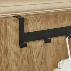 ACAZA Metalen Deurkapstok Met 5 Deur Haken, Metaal, Zwart 9 ACAZA Metalen Deurkapstok Met 5 Deur Haken, Metaal, Zwart -Opslag Meubelwinkel 1000045916 0103