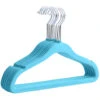 ACAZA 20 Stuks Kledinghangers Voor Kinderen Met Fluweel, Anti-slip, Blauw -Opslag Meubelwinkel 1000045923