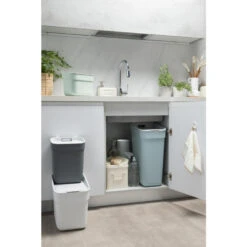 Curver Ready To Collect Prullenbak 20L - Donkergrijs -Opslag Meubelwinkel 1000047941 0102