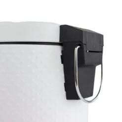 Orange85 Prullenbak Pedaalemmer Rond 3L Wit Kunststof -Opslag Meubelwinkel 1000049510 0110