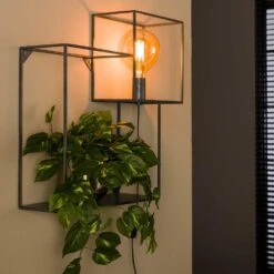 Hoyz - Wandschap 1L Cubic S / Oud Zilver 7 Hoyz - Wandschap 1L Cubic S / Oud Zilver -Opslag Meubelwinkel 1000058480 0101