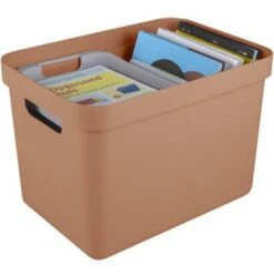 Sigma Home Opbergbox 18L Terra 8 Sigma Home Opbergbox 18L Terra -Opslag Meubelwinkel 1000065152 0110