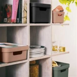 Sigma Home Deksel Decor Terra - Opbergbox 9L, 13L, 18L En 25L -Opslag Meubelwinkel 1000065158 0110