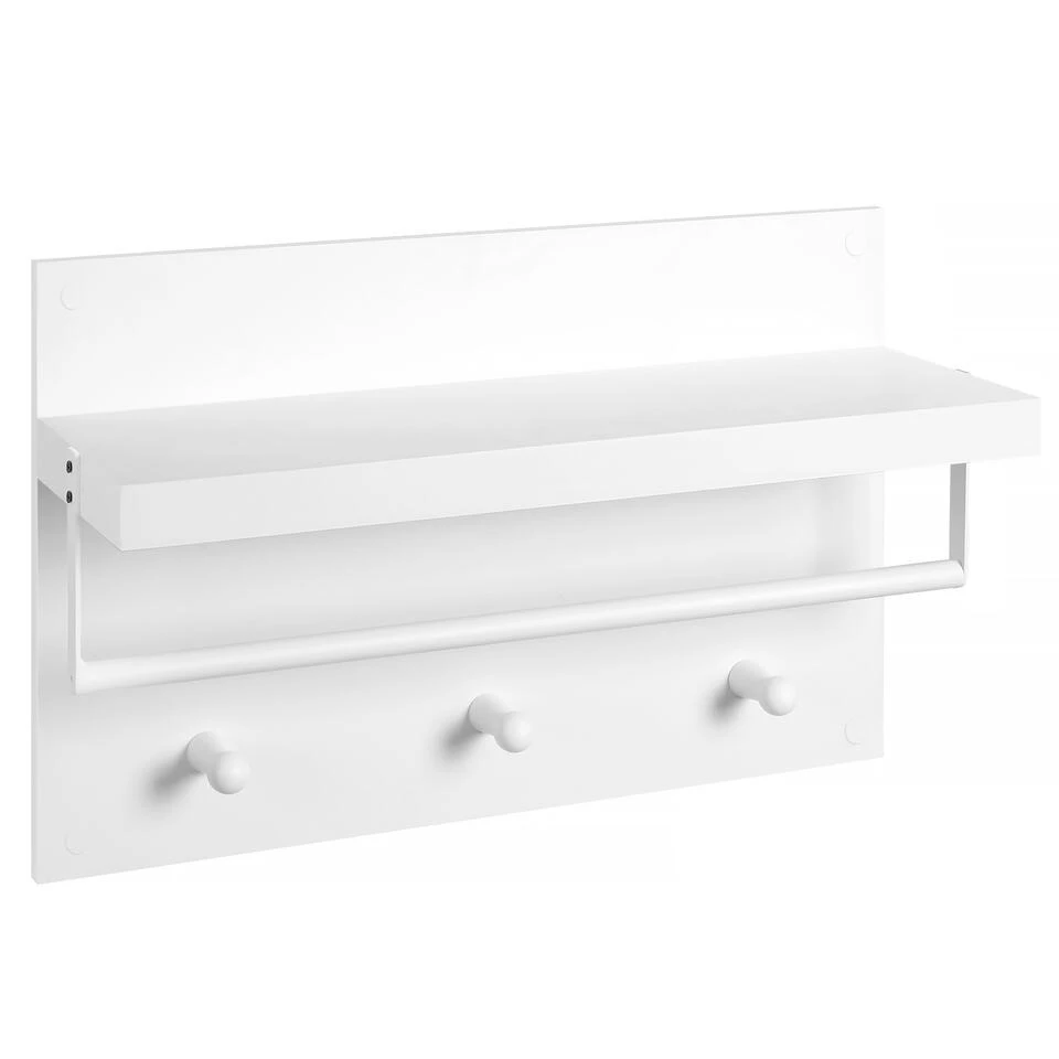 Furnihaus Furnihaus - Landelijk Kapstok Met Hoedenplank - Wandkapstok In Metaal 3 Furnihaus Furnihaus - Landelijk Kapstok Met Hoedenplank - Wandkapstok In Metaal