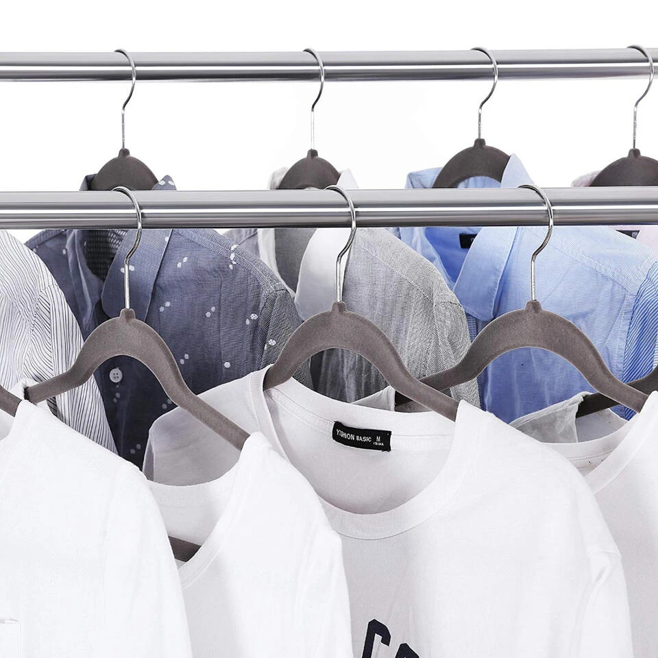 ACAZA Mobiel Kledingrek - Dubbelvoudig - 2 Rails - Zilvergrijs 5 ACAZA Mobiel Kledingrek - Dubbelvoudig - 2 Rails - Zilvergrijs - Afbeelding 3