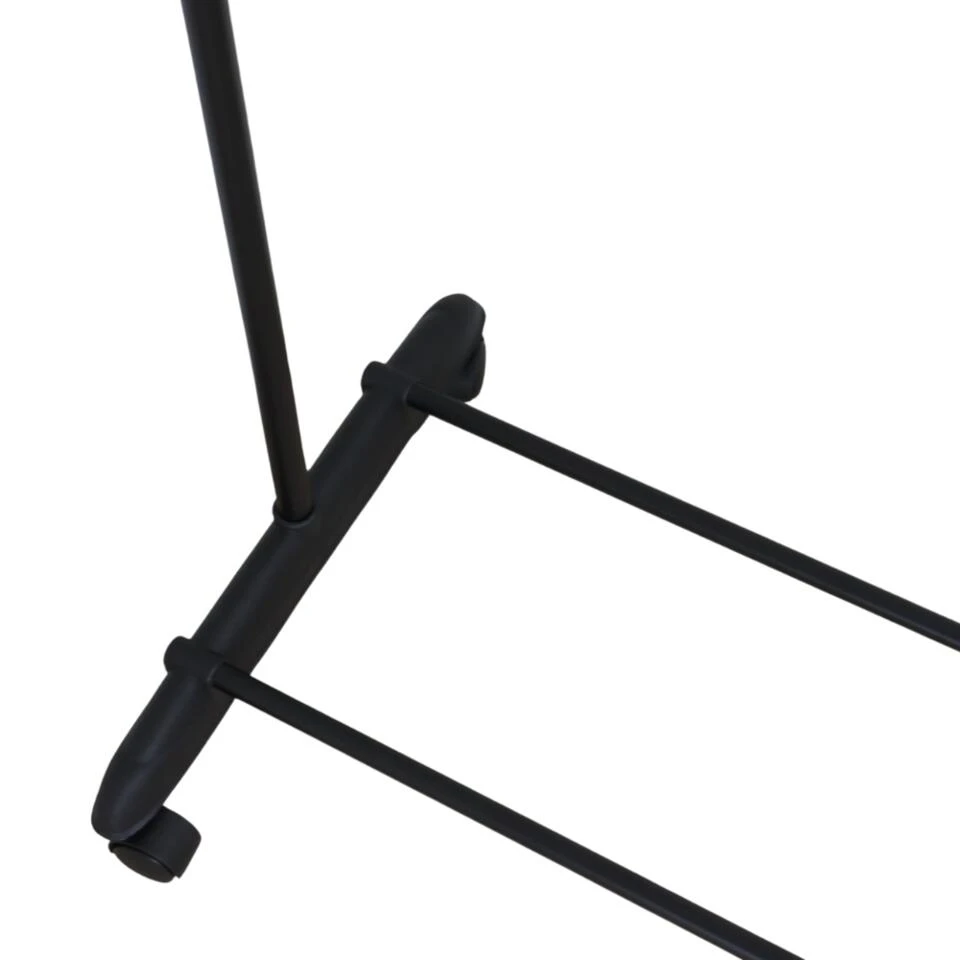 Orange85 Kledingrek Op Wieltjes Zwart Metaal Garderoberek 5 Orange85 Kledingrek Op Wieltjes Zwart Metaal Garderoberek - Afbeelding 3