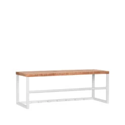 LABEL51 Kapstok Swing - Wit - Mangohout