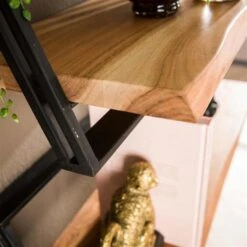 Hoyz - Wandschap Lean Set Van 3 - Acaciahout -Opslag Meubelwinkel 1000069337 0103