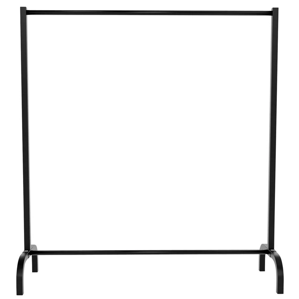 CLP Kledingrek Lara 120x120x38 Zwart 5 CLP Kledingrek Lara 120x120x38 Zwart - Afbeelding 3