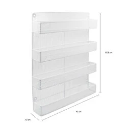 QUVIO Kruidenrek Groot - Wit -Opslag Meubelwinkel 1000071757 0101