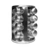 Krumble Kruidenrek Draaibaar + 16 Kruidenpotjes - RVS 2 Krumble Kruidenrek Draaibaar + 16 Kruidenpotjes - RVS -Opslag Meubelwinkel 1000071765