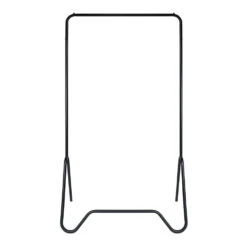 QUVIO Kledingrek Metaal - Zwart -Opslag Meubelwinkel 1000071825 0103