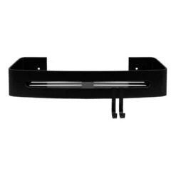 QUVIO Badkamer Plankje Aluminium - Zwart - 32,5 Cm 7 QUVIO Badkamer Plankje Aluminium - Zwart - 32,5 Cm -Opslag Meubelwinkel 1000071849 0101