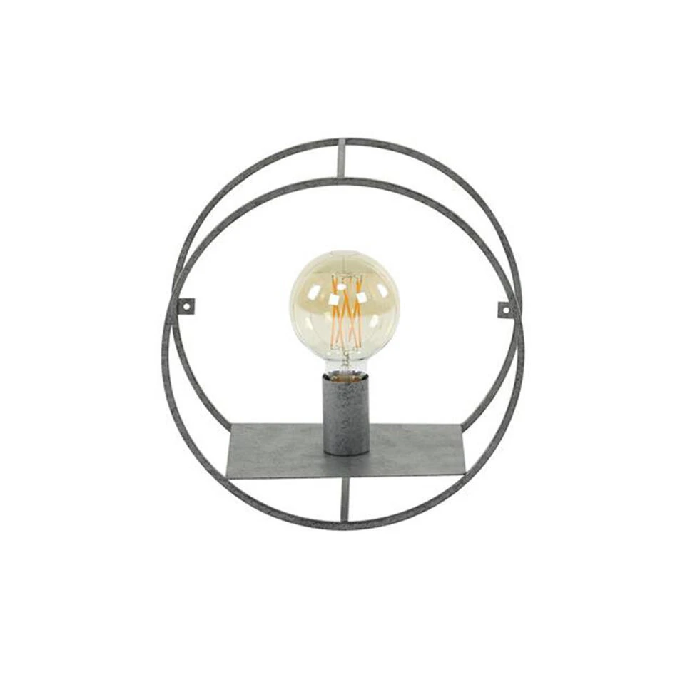 Industrieel Wandschap Dirk Rond 30 Cm 1-lichts 15x30x30 Cm Metaal 3 Industrieel Wandschap Dirk Rond 30 Cm 1-lichts 15x30x30 Cm Metaal